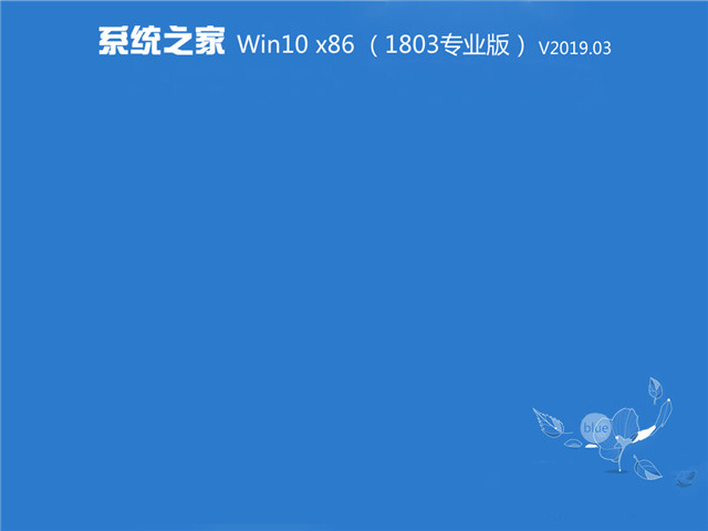 系统之家 Win10 x86(1803专业版)v2019.03